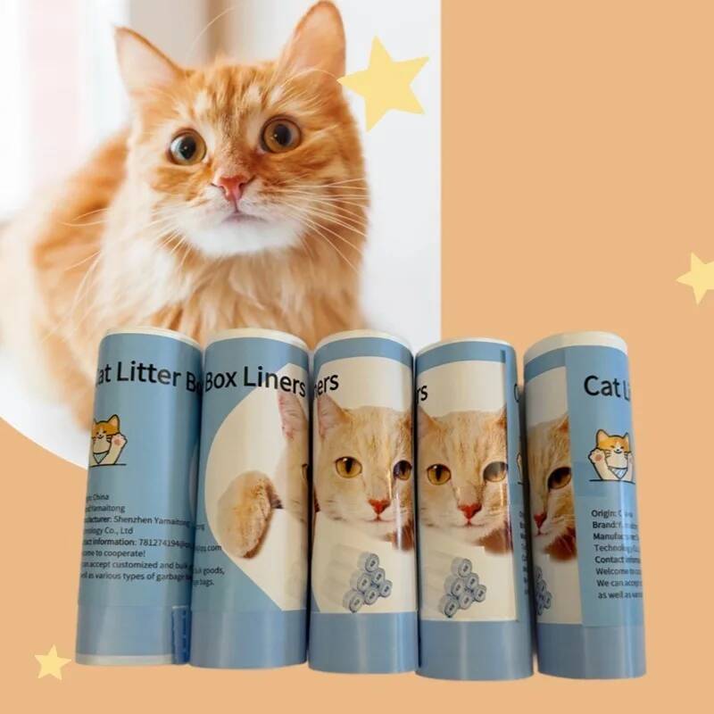 Pet X Supplies & Tack - 耐久性のある猫用トイレライナー Petkit Pura Max/X 自動清掃猫トイレ用 厚手のゴミ袋