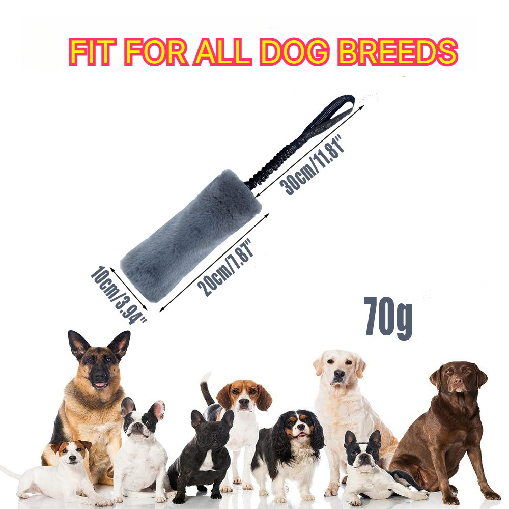 Pet Supplies Young - 2個セット 高品質ファズドッグバイトクロス 犬用噛むおもちゃ 子犬トレーニング用インタラクティブ用品 噛むおもちゃ ペット用品