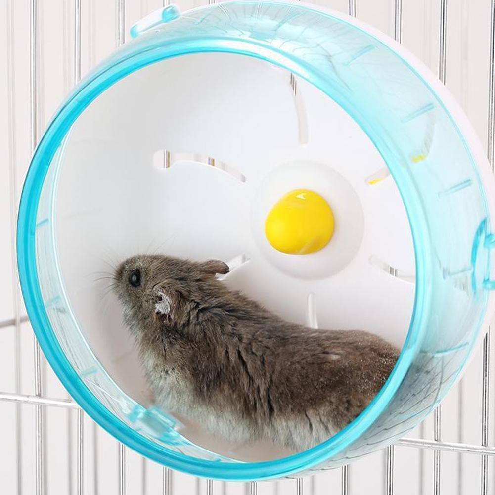 Hamster Cage Wheel - ハムスターランニングディスクおもちゃサイレント小型ペットアクセサリーホイール耐摩耗性回転防水スポーツケージハムスターケージ用品