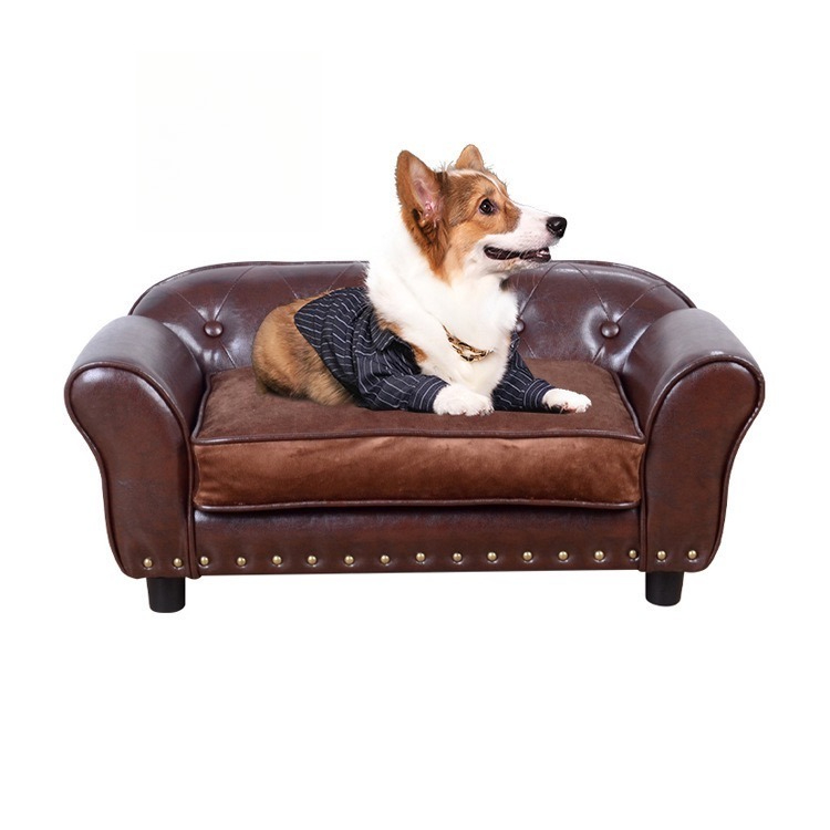 Pet Supplies In Store - Eibele 手作り犬ベッド犬のおもちゃを保管する取り外し可能な犬ソファ耐噛み性汚れにくいペット用品家具卸売