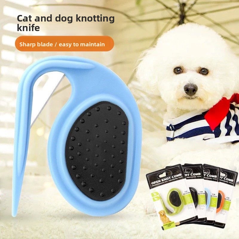 Pet Supplies In Store - 猫と犬用のペットのもつれ解消コーム、毛のもつれ解消ナイフ、ペットストアコーム、もつれ解消ナイフ、ペットグルーミング用品
