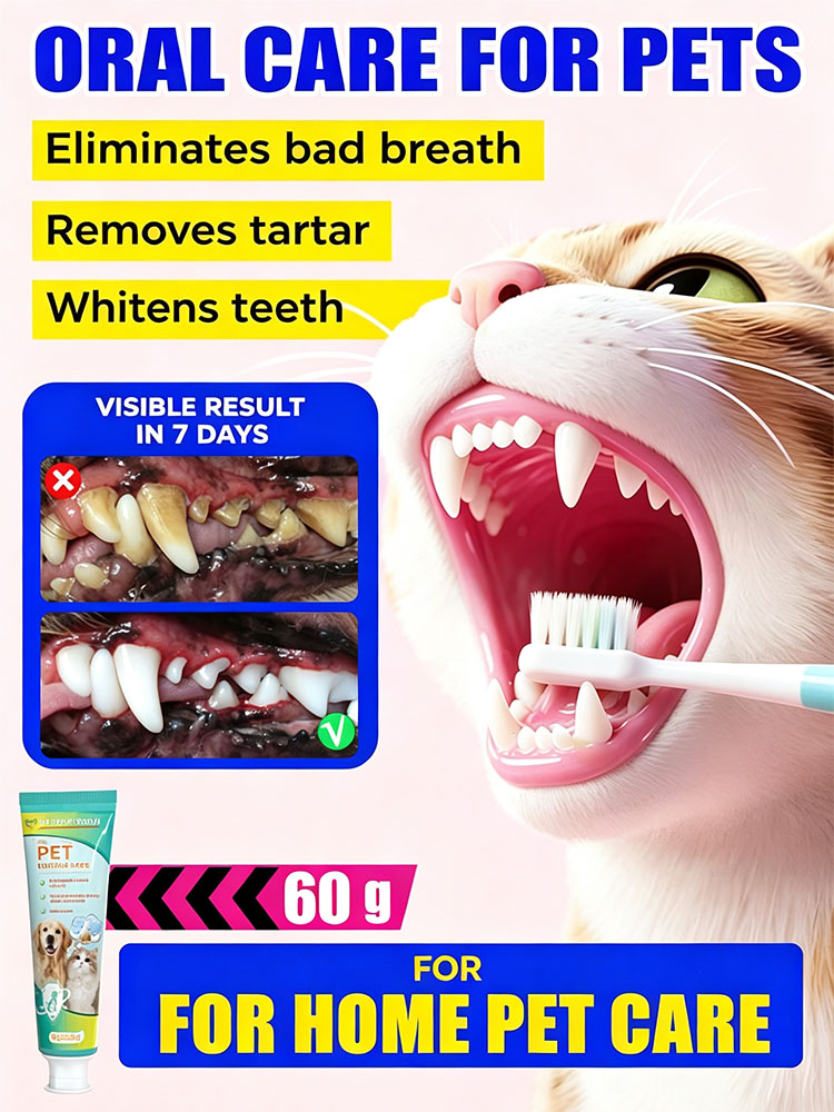 POZOAMIS ペット用歯磨き粉 犬猫用 深層歯磨き 歯垢 - Pet Supplies Young のレビューと価格