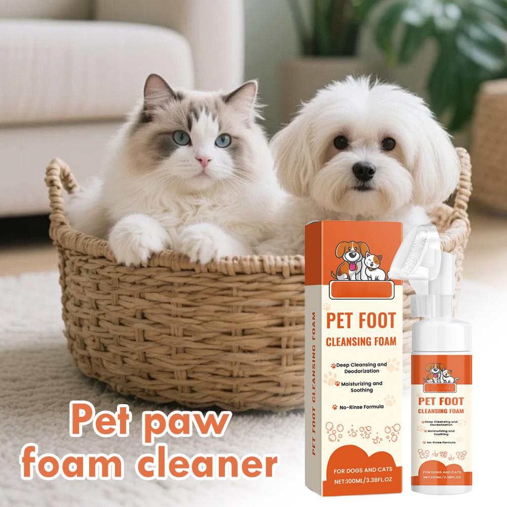 猫と犬の足と耳のための優しい洗浄用フットフォームクリーナー、 - Dog Paw Cleaner のレビューと価格