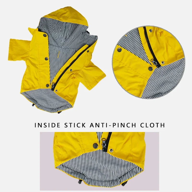 大型犬防水服犬レインコートペット防風ジャケットラブラドールフ - Dog Raincoat のレビューと価格