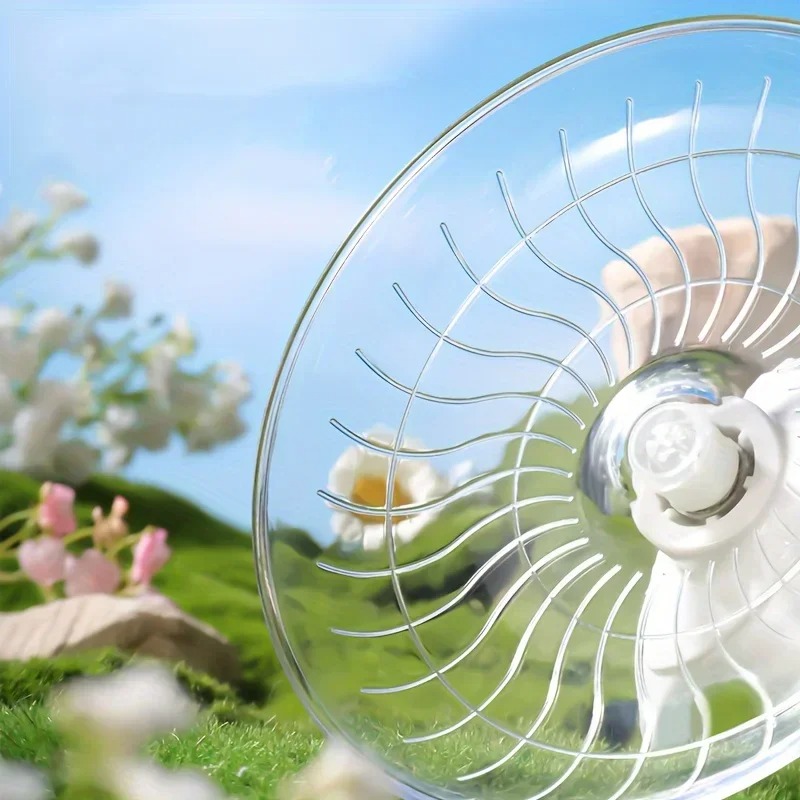 小型ペット用サイレントランニング練習用ホイール ハムスター、 - Hamster Cage Wheel のレビューと価格