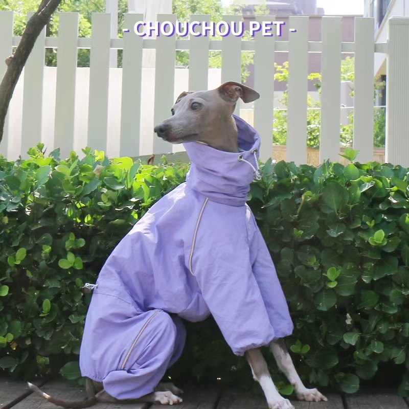 イタリアングレイハウンドレインコート秋冬用屋外ペットジャケッ - Dog Raincoat のレビューと価格