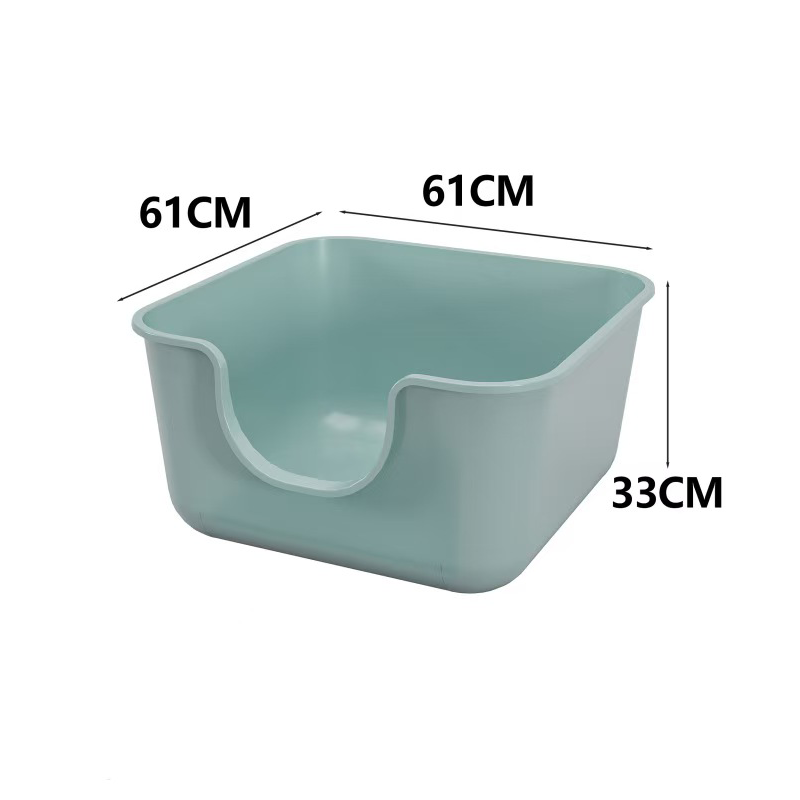 猫用トイレ,特大,セミクローズド,オープン,スプラッシュ防止 - Pet Supplies Young のレビューと価格