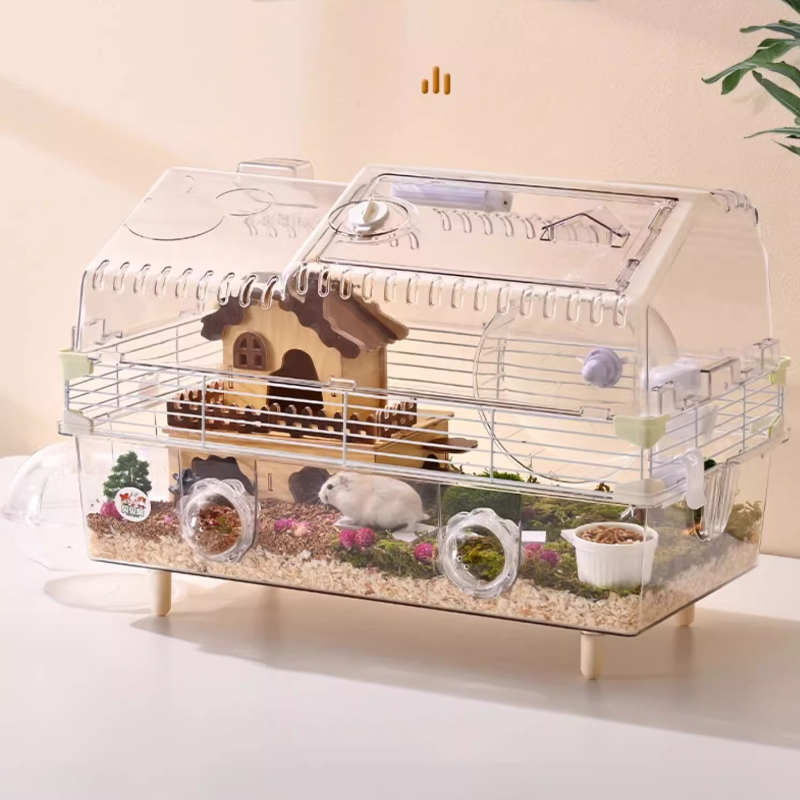 ‌ 広々とした見渡しを望めるハムスターケージ - 噛み砕き防 - Hamster Cage Wheel のレビューと価格