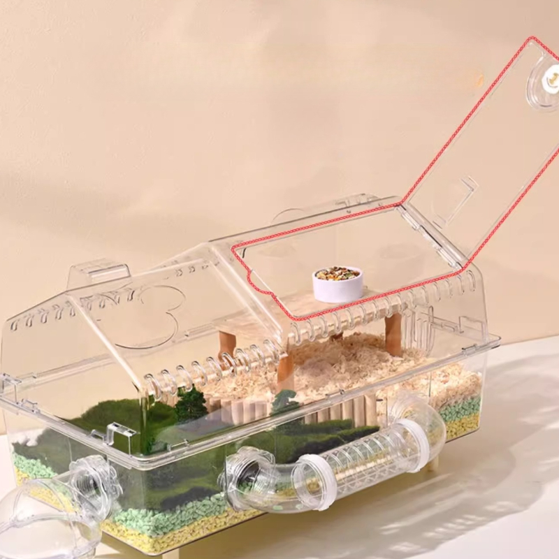 ‌ 広々とした見渡しを望めるハムスターケージ - 噛み砕き防 - Hamster Cage Wheel のレビューと価格