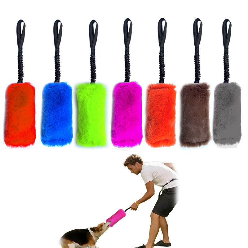 2個セット 高品質ファズドッグバイトクロス 犬用噛むおもちゃ - Pet Supplies Young のレビューと価格