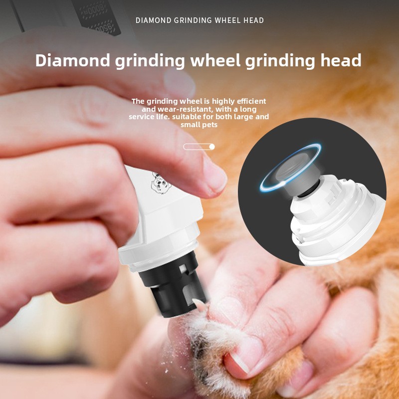 プロの犬用ネイルグラインダー電動ペットネイルトリマー無痛足爪 - Pet Nail Grinder のレビューと価格