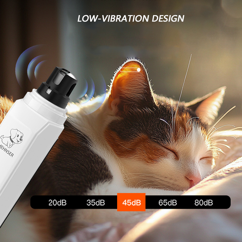 プロの犬用ネイルグラインダー電動ペットネイルトリマー無痛足爪 - Pet Nail Grinder のレビューと価格