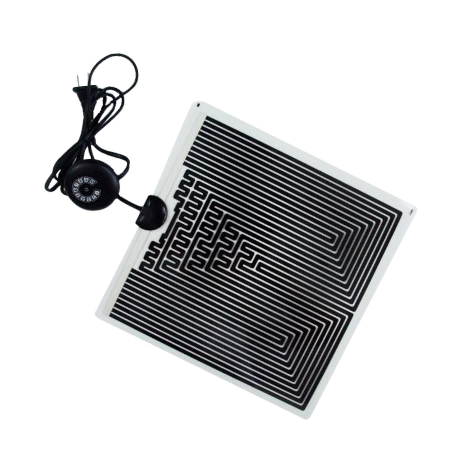 爬虫類加熱パッドポータブル調整可能な温度アンダータンクテラリ - Reptile Heating Mat のレビューと価格