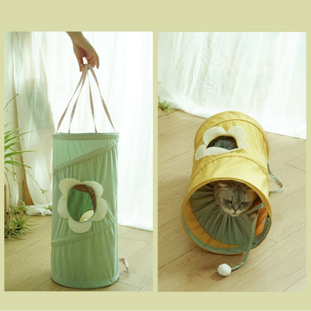 ポータブル折りたたみ式スパイラルトンネル猫用トイレ子猫通路収 - Pet Supplies In Store のレビューと価格