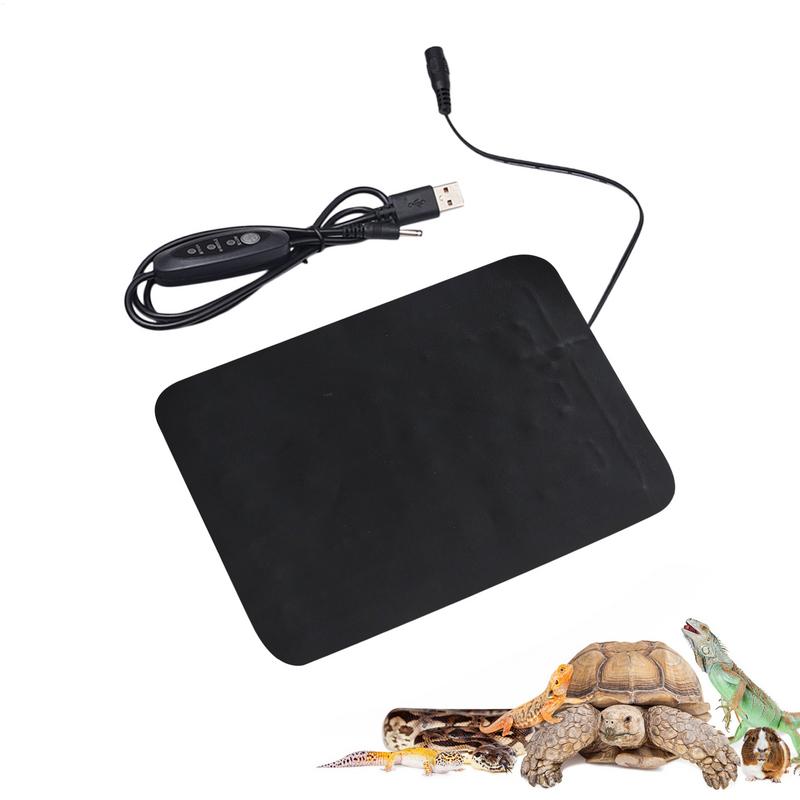 植物保温マット PVCレザー製 室内用USB給電式 水耕栽培 - Reptile Heating Mat のレビューと価格