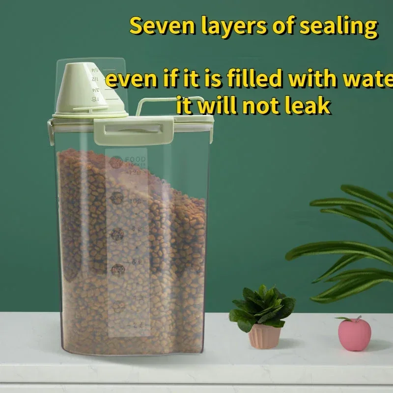 1PC カップ食品保存容器犬猫測定ペールプラスチックタンク防 - Pet Supplies In Store のレビューと価格