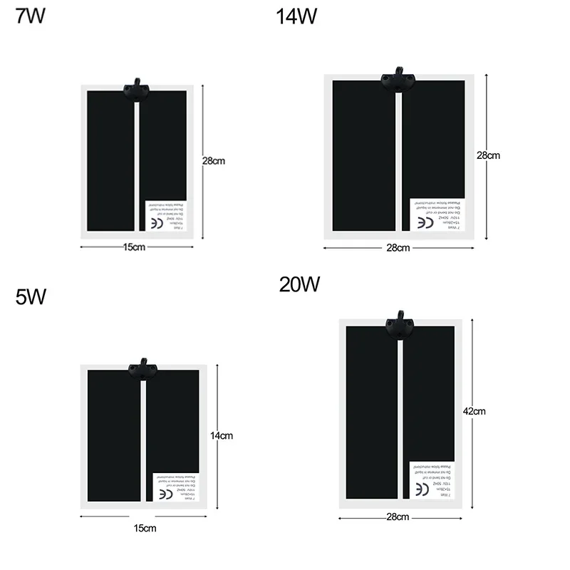 5 ワット/14 ワット/20 ワットペット加熱パッド爬虫類 - Reptile Heating Mat のレビューと価格