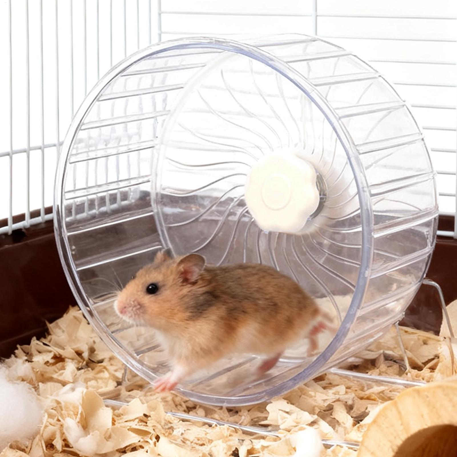 静音ハムスターホイール 静音ダブルベアリングスピナー ゲルビ - Hamster Cage Wheel のレビューと価格