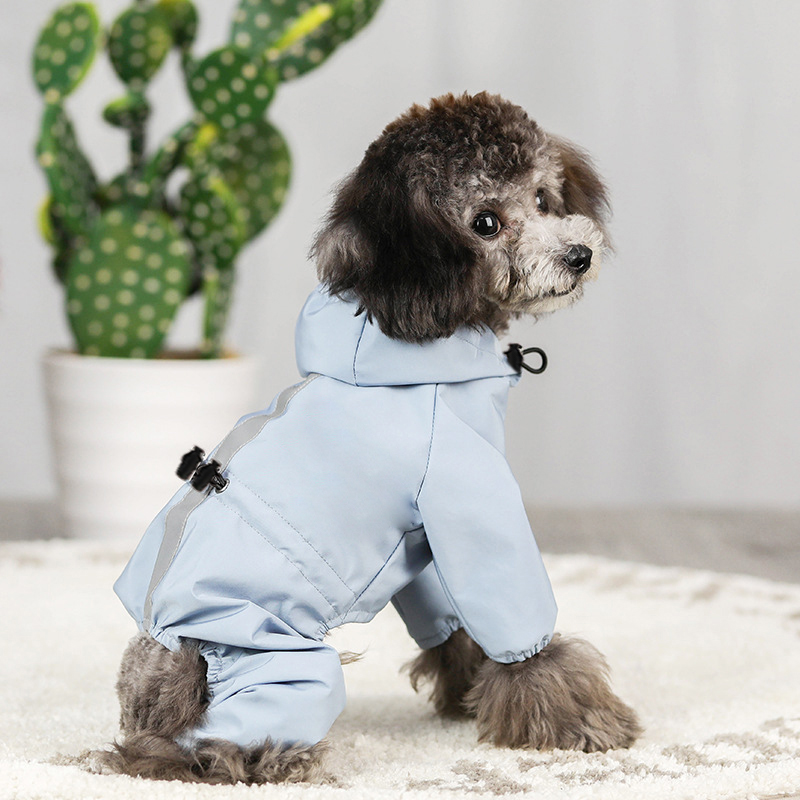 ペット用品 四本足レインコート 春夏用防水服 ベアシュナウザ - Dog Raincoat のレビューと価格