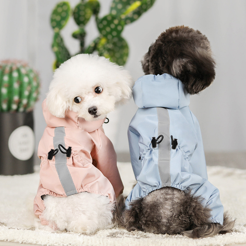 ペット用品 四本足レインコート 春夏用防水服 ベアシュナウザ - Dog Raincoat のレビューと価格