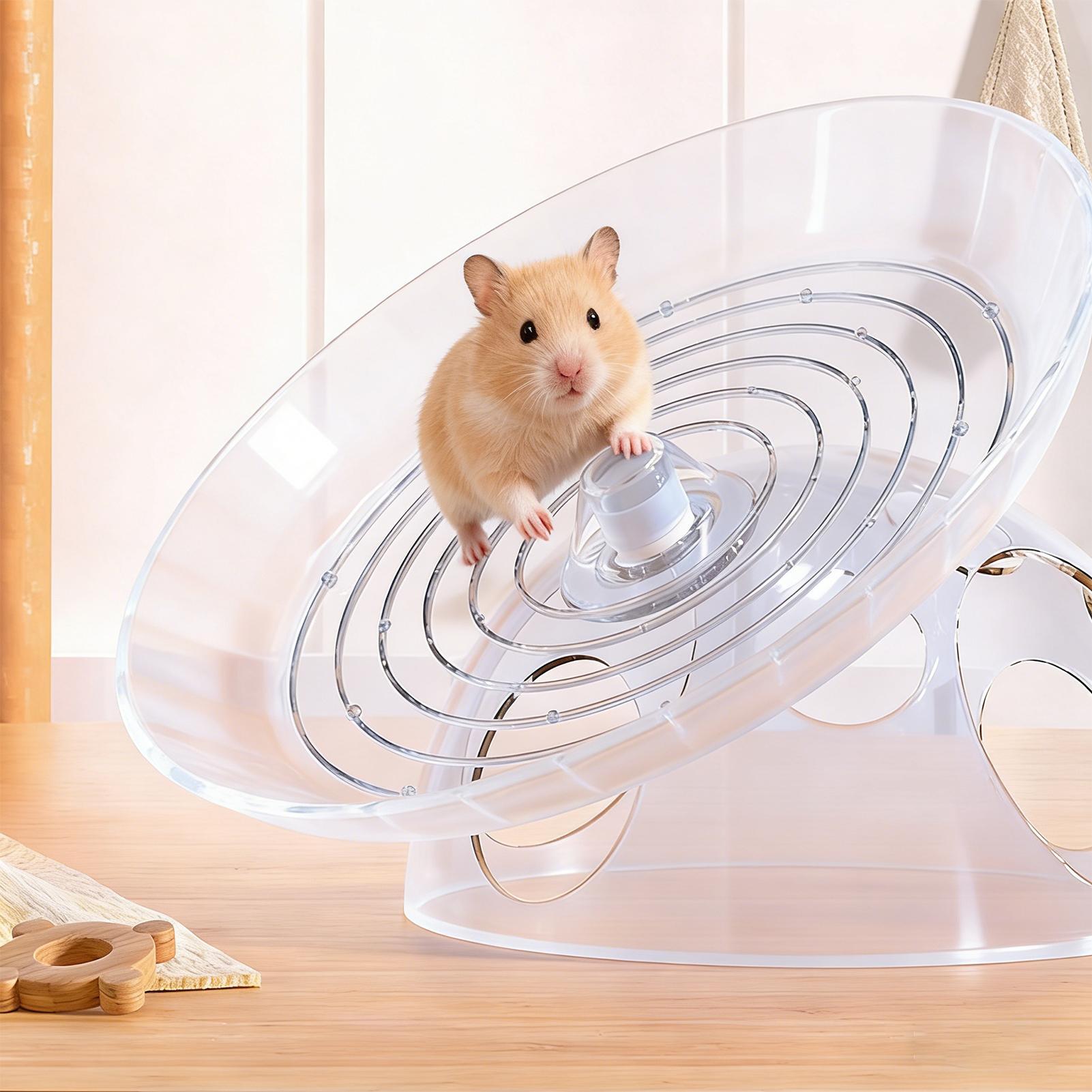 ハムスターホイール滑り止め小動物ケージアクセサリーハムスター - Hamster Cage Wheel のレビューと価格