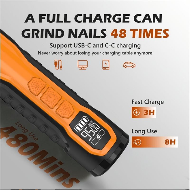 ABUI-Pet 電動ネイルグラインダー 充電式犬足グルーミ - Pet Nail Grinder のレビューと価格