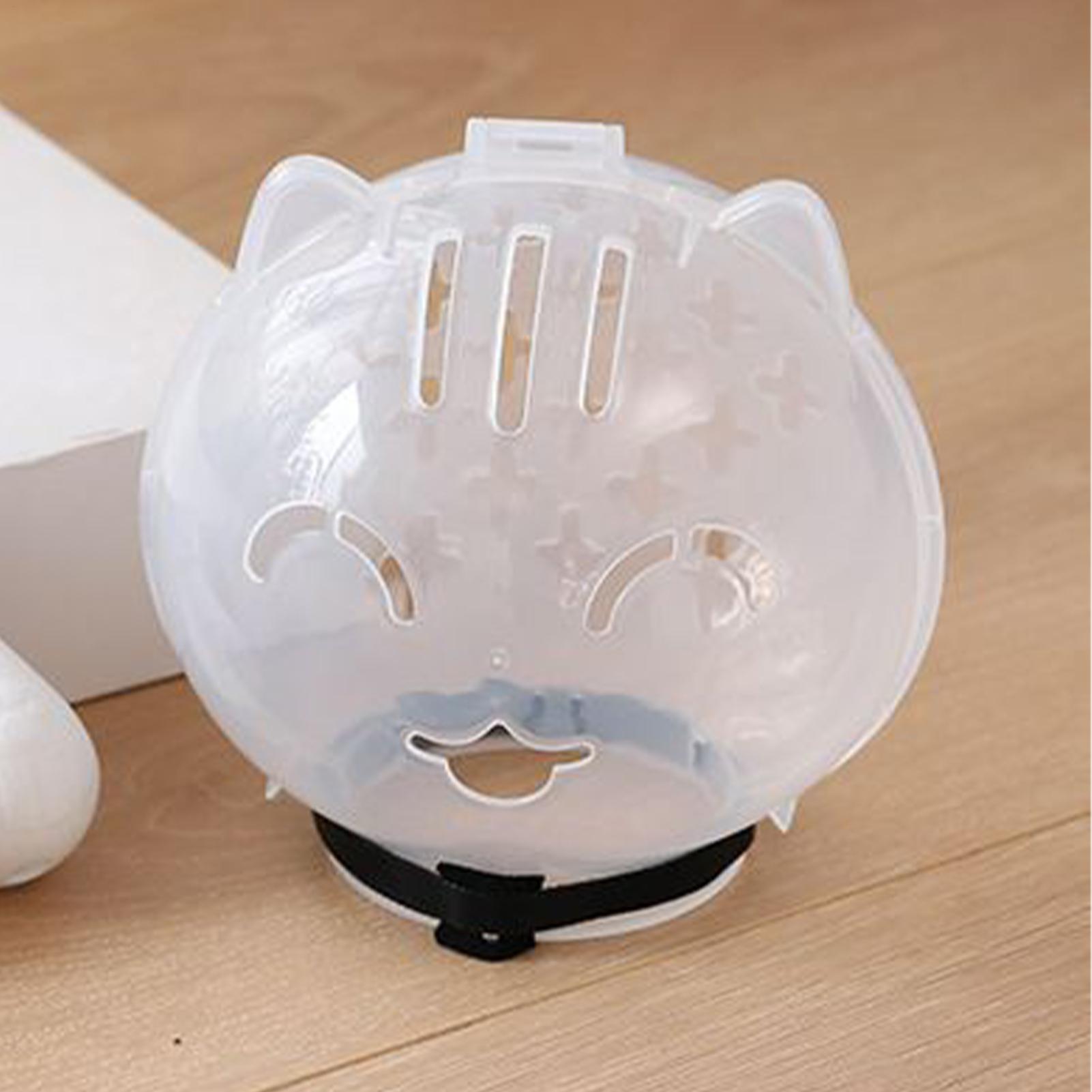 通気性のある猫用マズル 透明 調節可能 ペット用品 ガードE - Pet Supplies Young のレビューと価格
