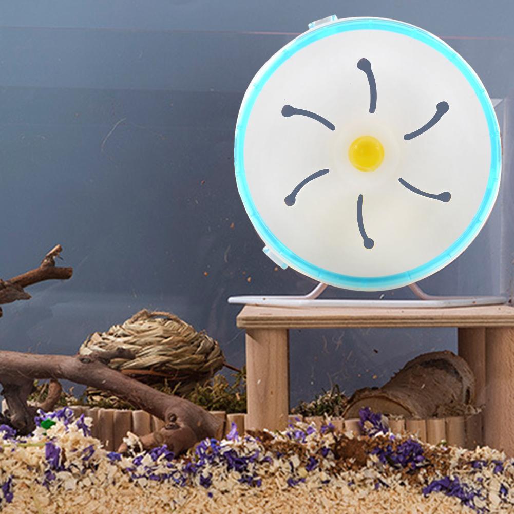 ハムスターランニングディスクおもちゃサイレント小型ペットアク - Hamster Cage Wheel のレビューと価格