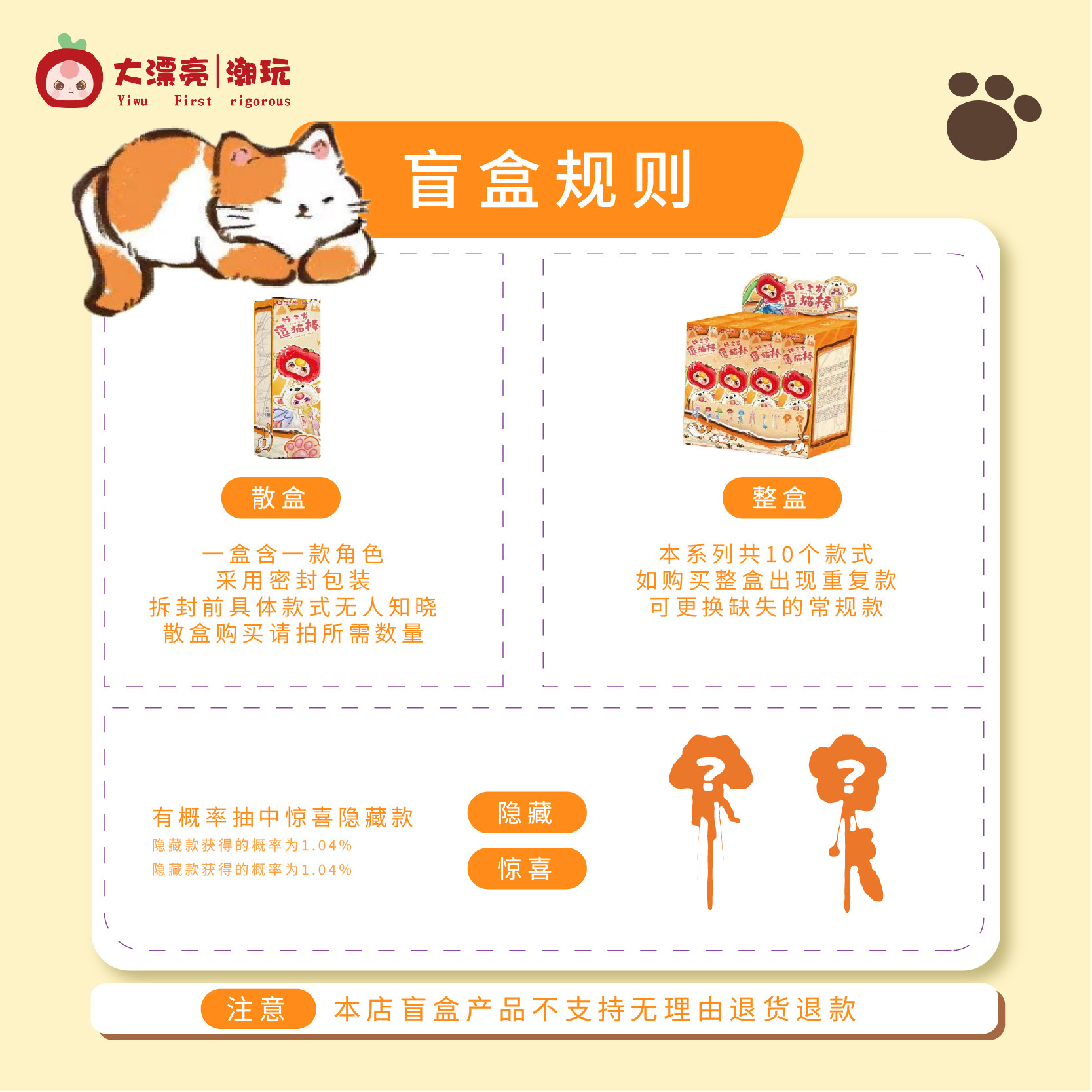 ダピアオリャン チャオワン 猫用おもちゃ ブラインドボックス - Pet Supplies Young のレビューと価格